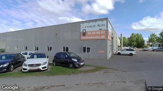 Lagerlokaler til leje i Roskilde - Foto fra Google Street View