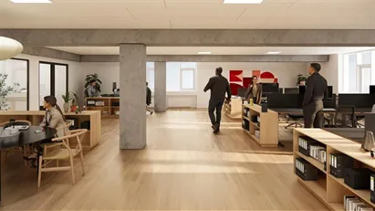 Spændende kontor med hele 2 sydvendte altaner