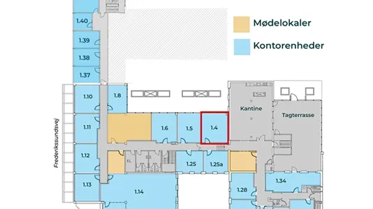 Kontorlokaler til leje i Brønshøj - billede 9