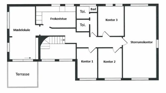 Kontorlokaler til leje i Taastrup - billede 2