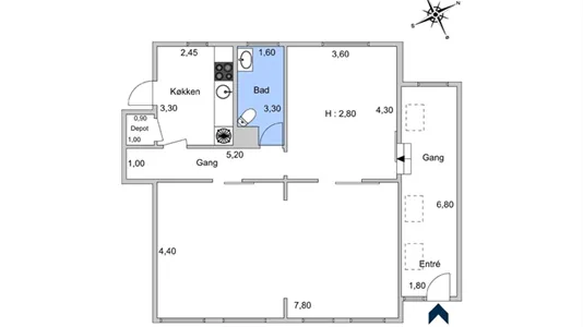 Erhvervslejemål til leje i Frederiksberg C - billede 1