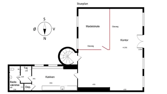 Kontorlokaler til leje i København K - billede 14
