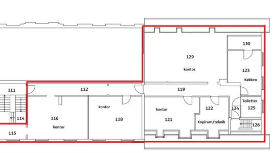 Kontorlokaler til leje i Ringsted - billede 7