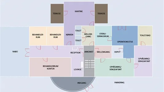 Kliniklokaler til leje i Odense C - billede 2